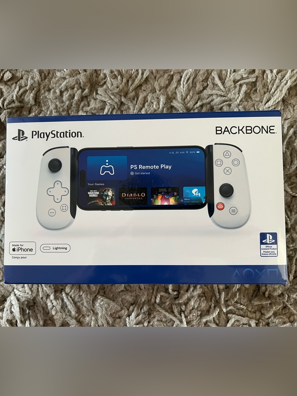 Sony DualSense Mobile Controller - White and Black Accents
